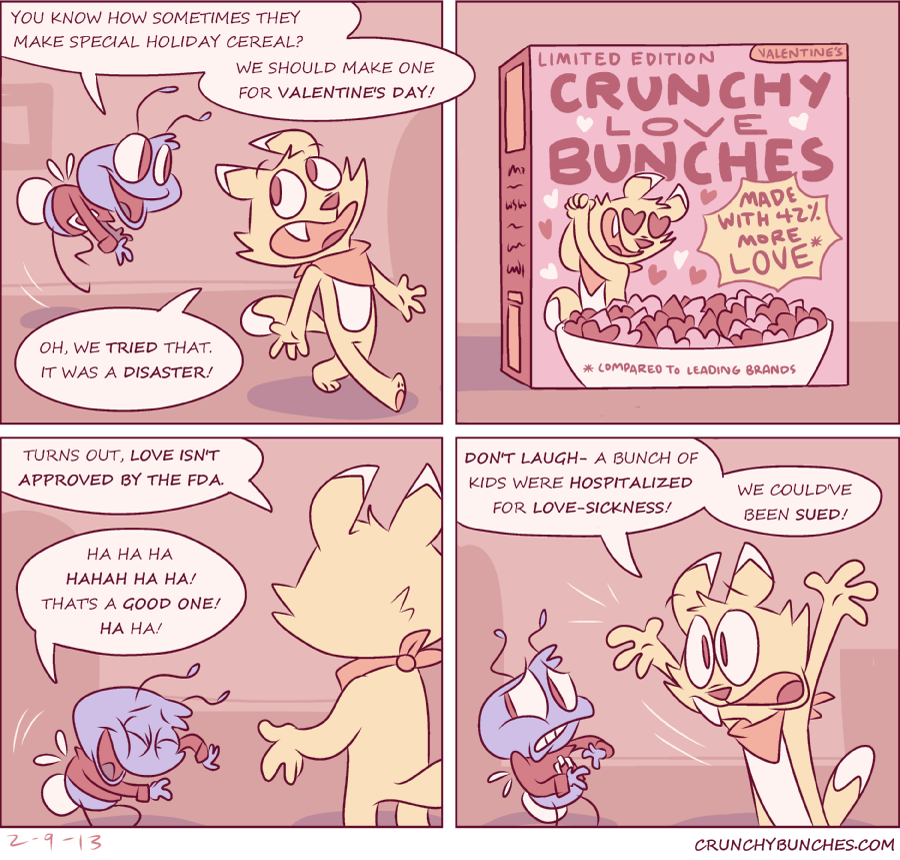 Crunchy Love Bunches