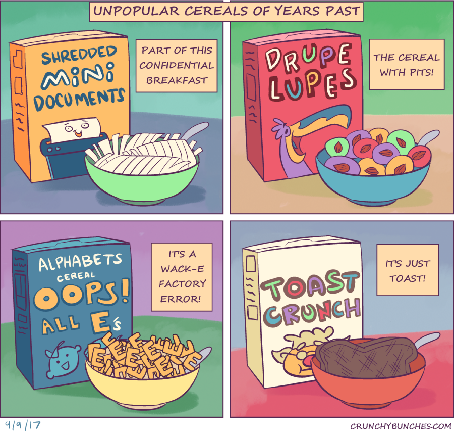 Unpopular Cereals